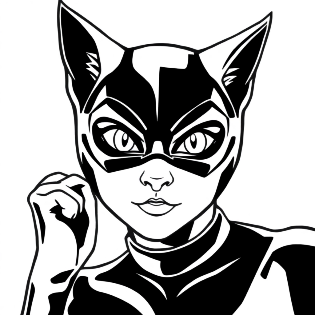 catwoman Coloring Pages