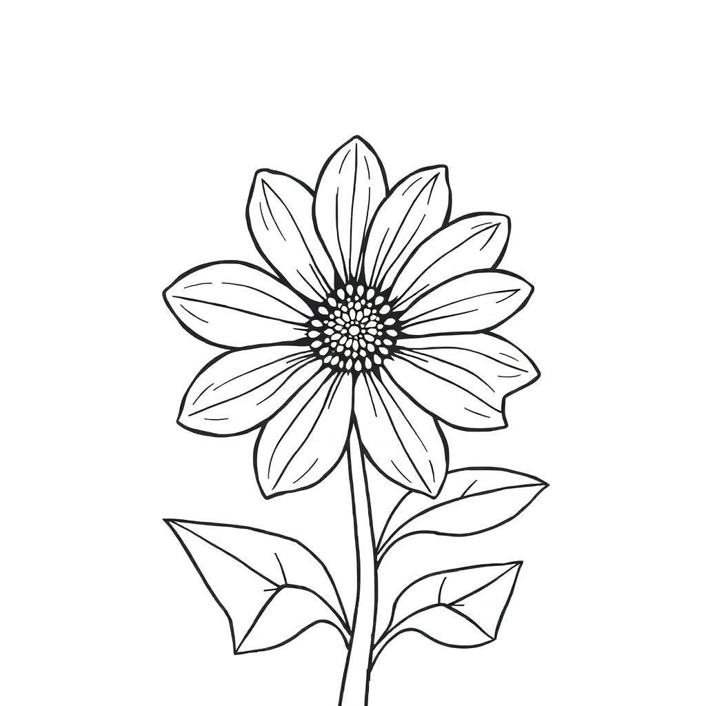 花 Coloring Pages