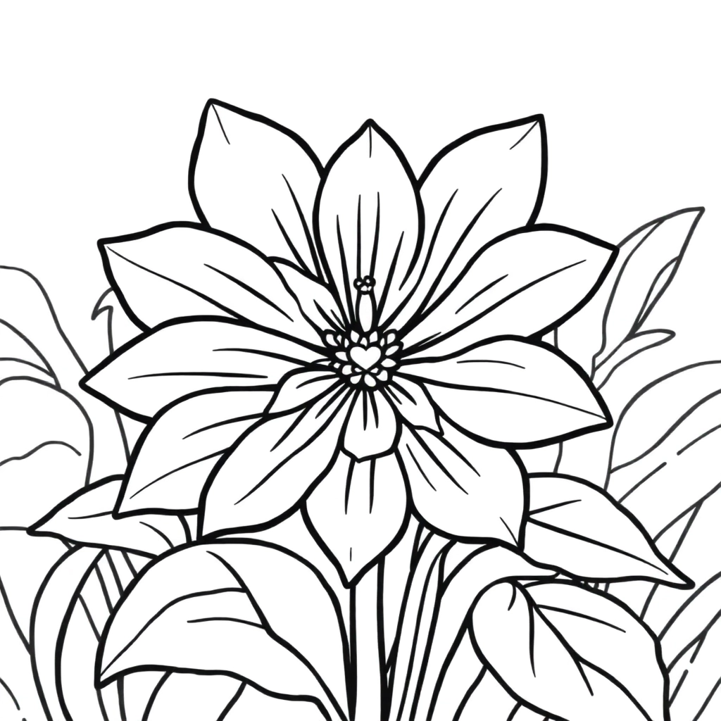 flower Coloring Pages