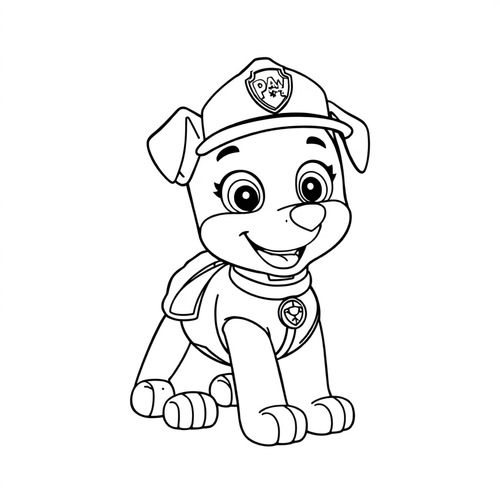 汪汪队 Coloring Pages