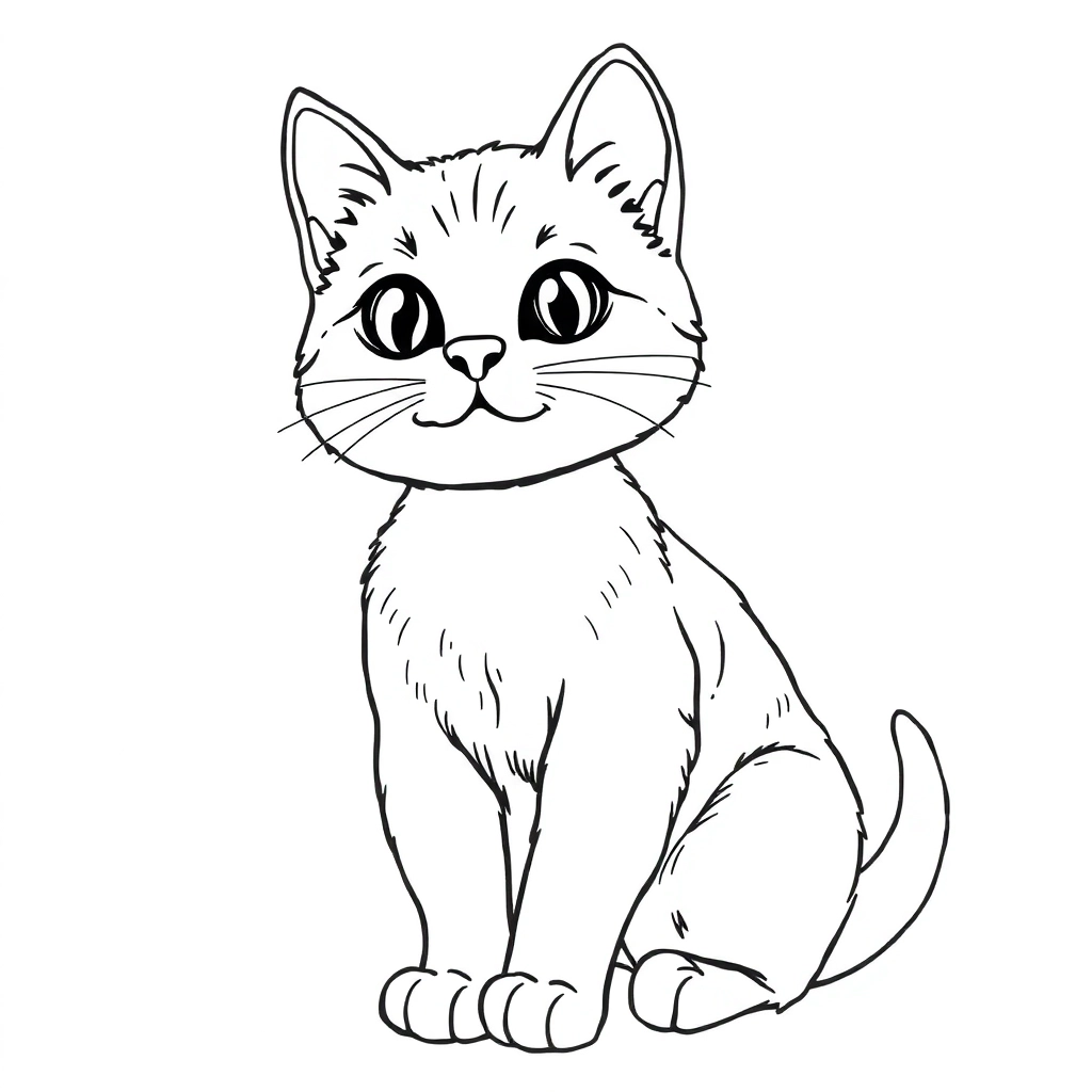 猫 صفحات التلوين