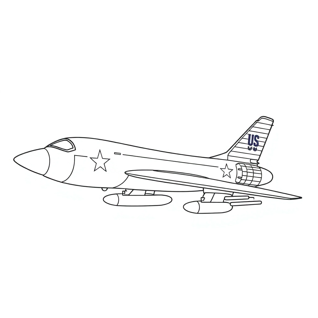 美国空军兵王 Páginas para Colorear