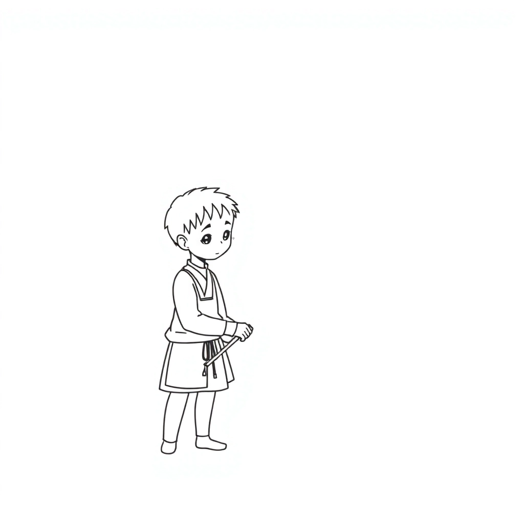 范马勇次郎 Páginas para Colorear