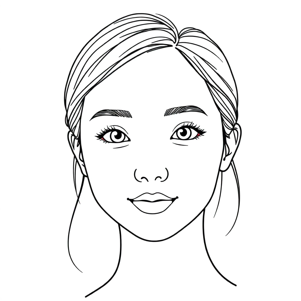赵丽颖 Páginas para Colorear
