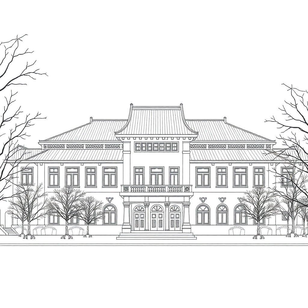 清华大学 صفحات التلوين
