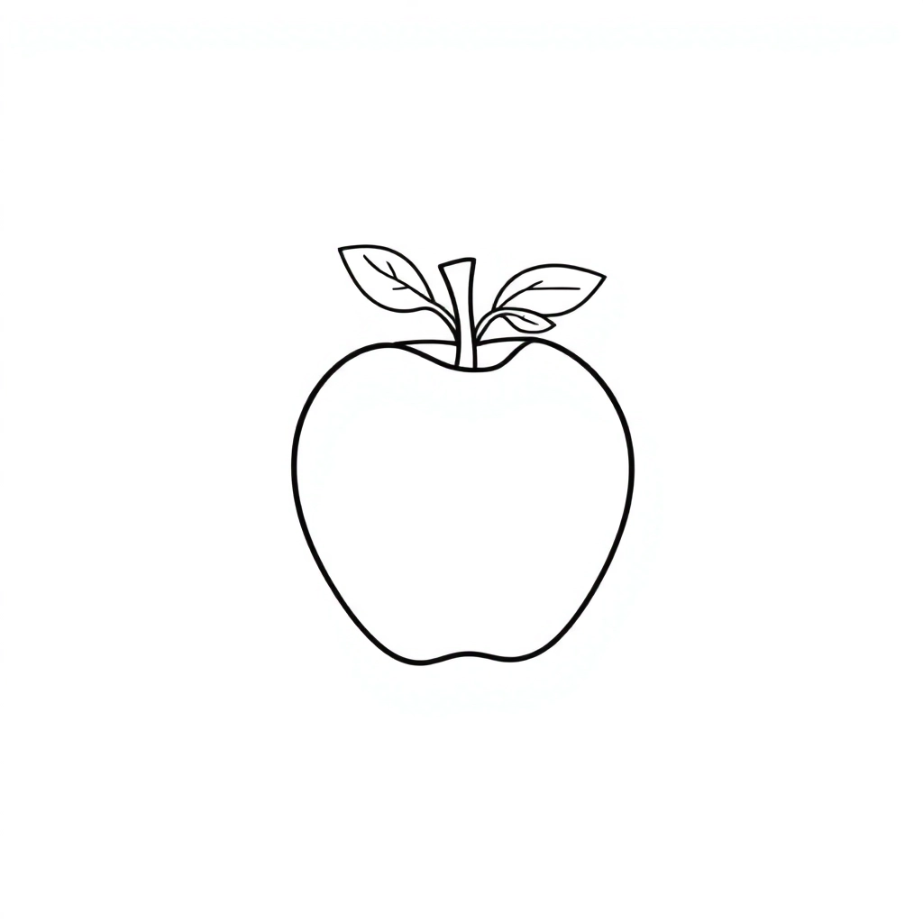 little apple Coloring Pages