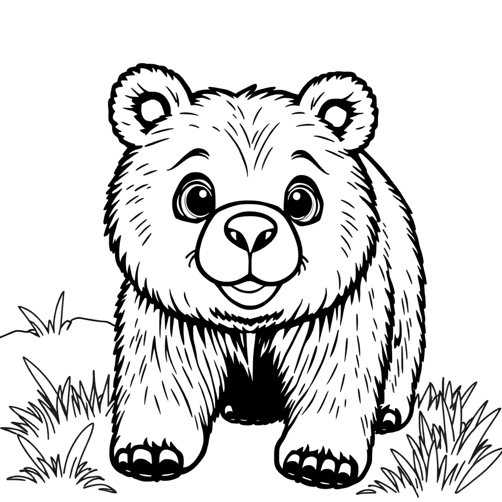 熊大 Coloring Pages