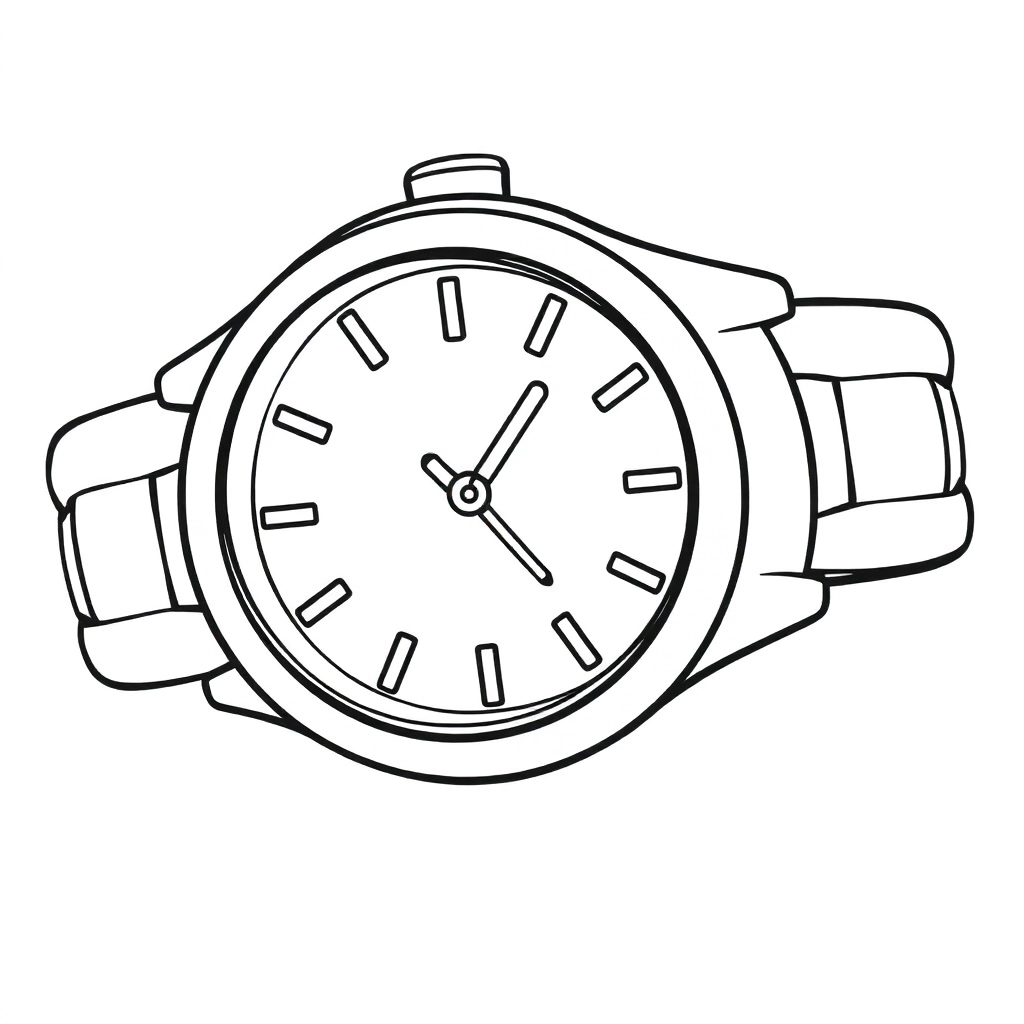 carton watch صفحات التلوين