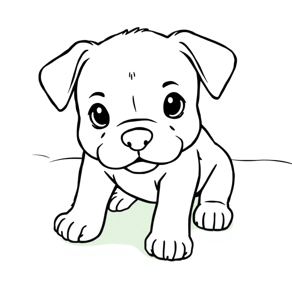 小狗 Coloring Pages