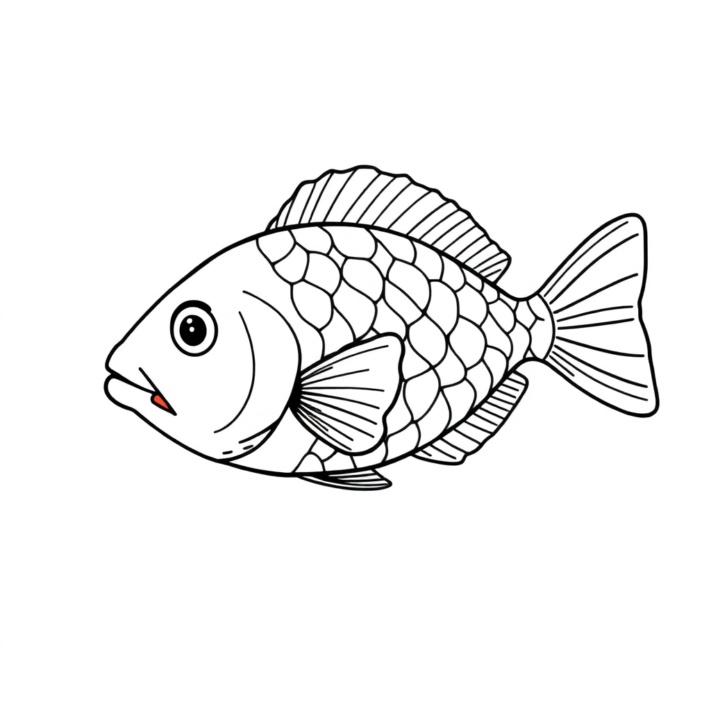 Tropical Fish صفحات التلوين