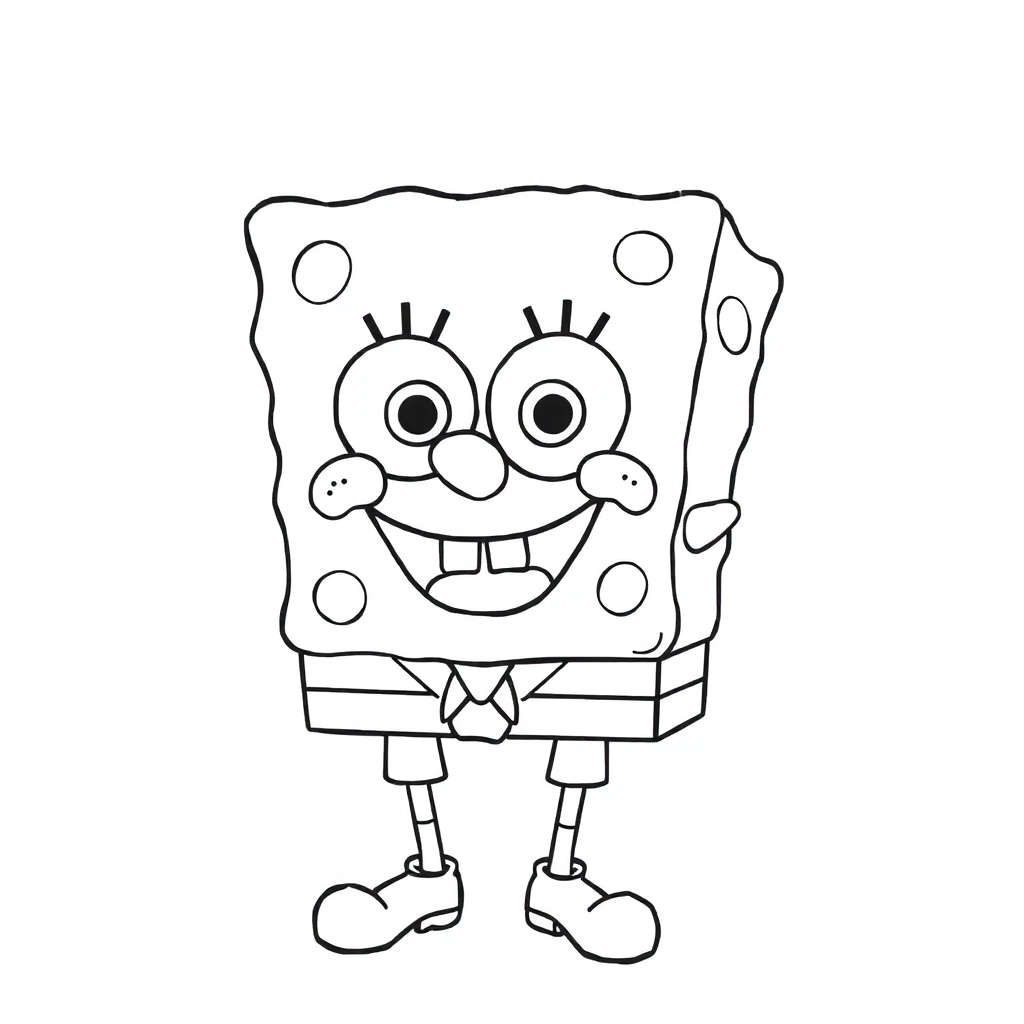 SpongeBob SquarePants Páginas para Colorear
