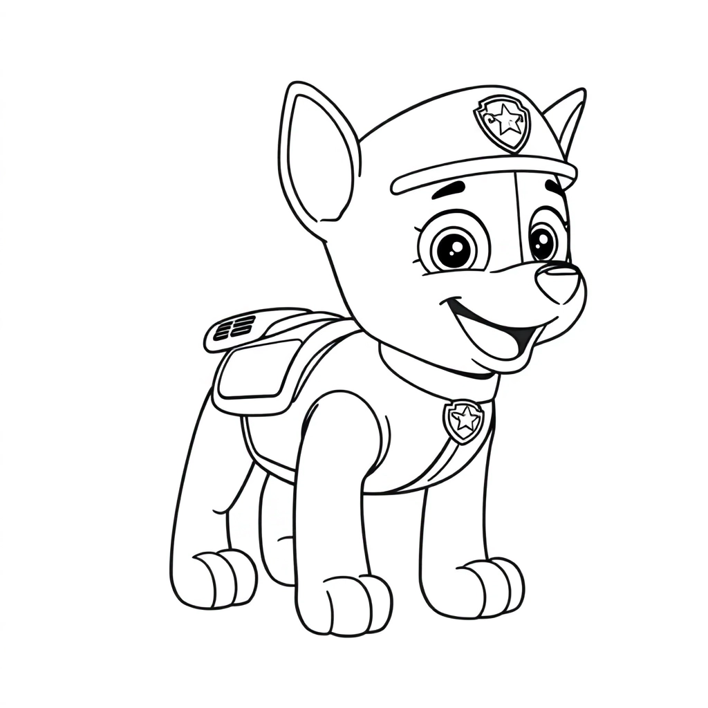 PAW Patrol Páginas para Colorear