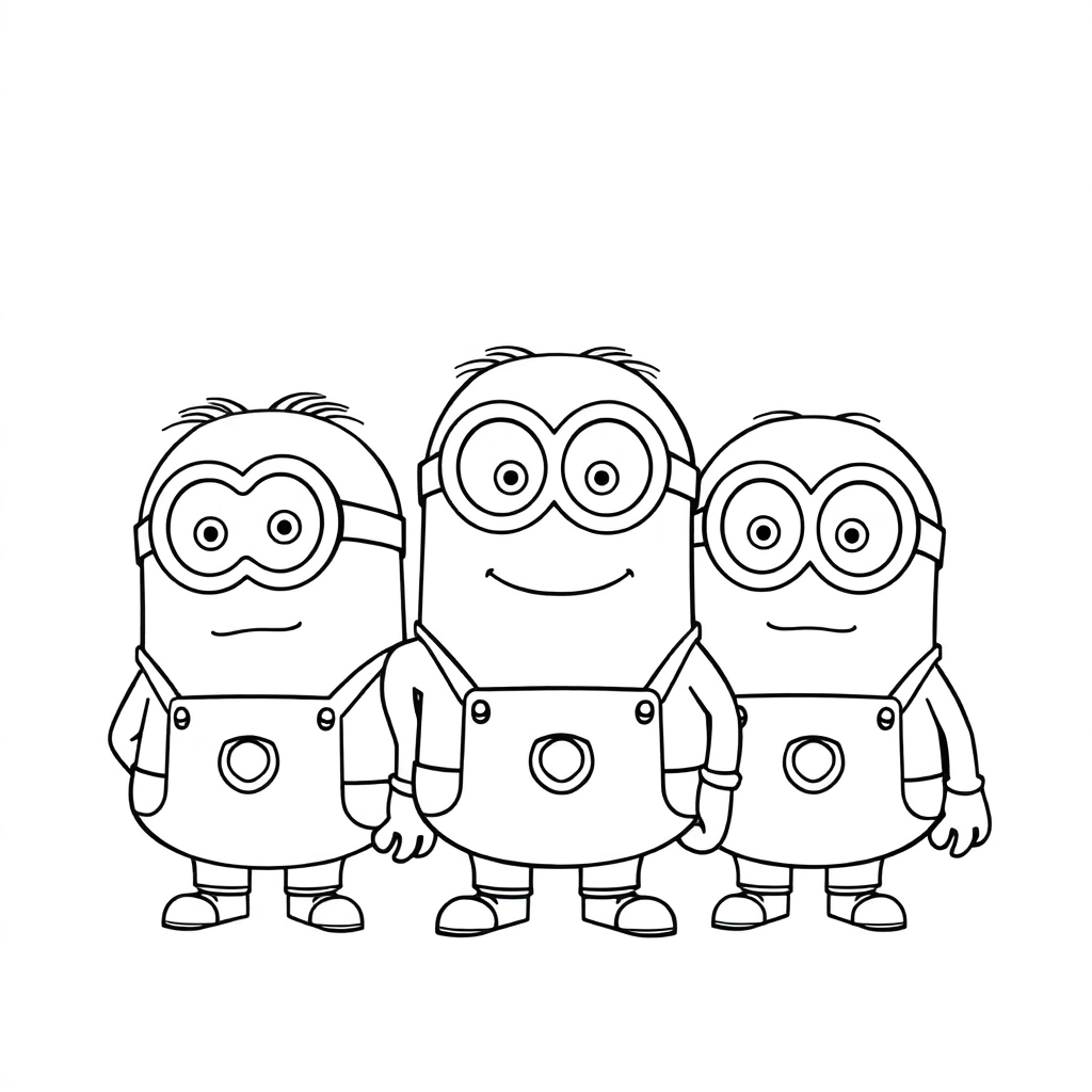 Minions صفحات التلوين