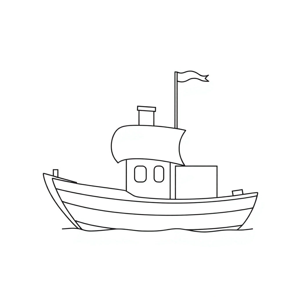 Ship صفحات التلوين