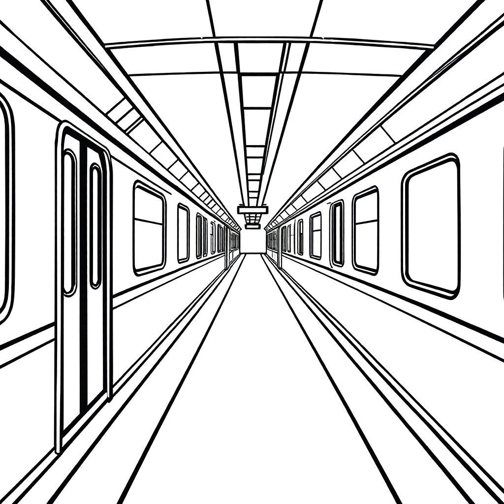 Subway صفحات التلوين