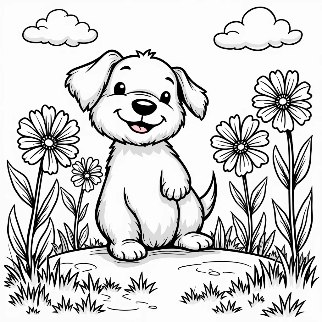 garden coloring pages