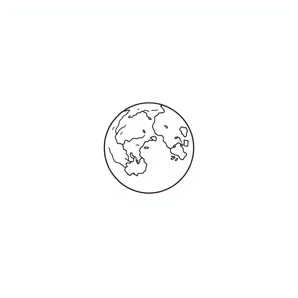Moon Coloring Pages
