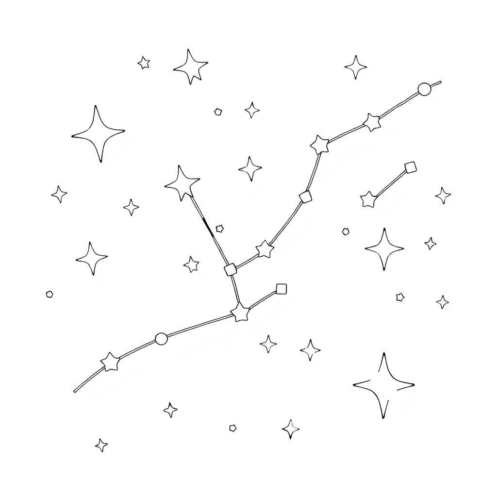 Constellation Páginas para Colorear