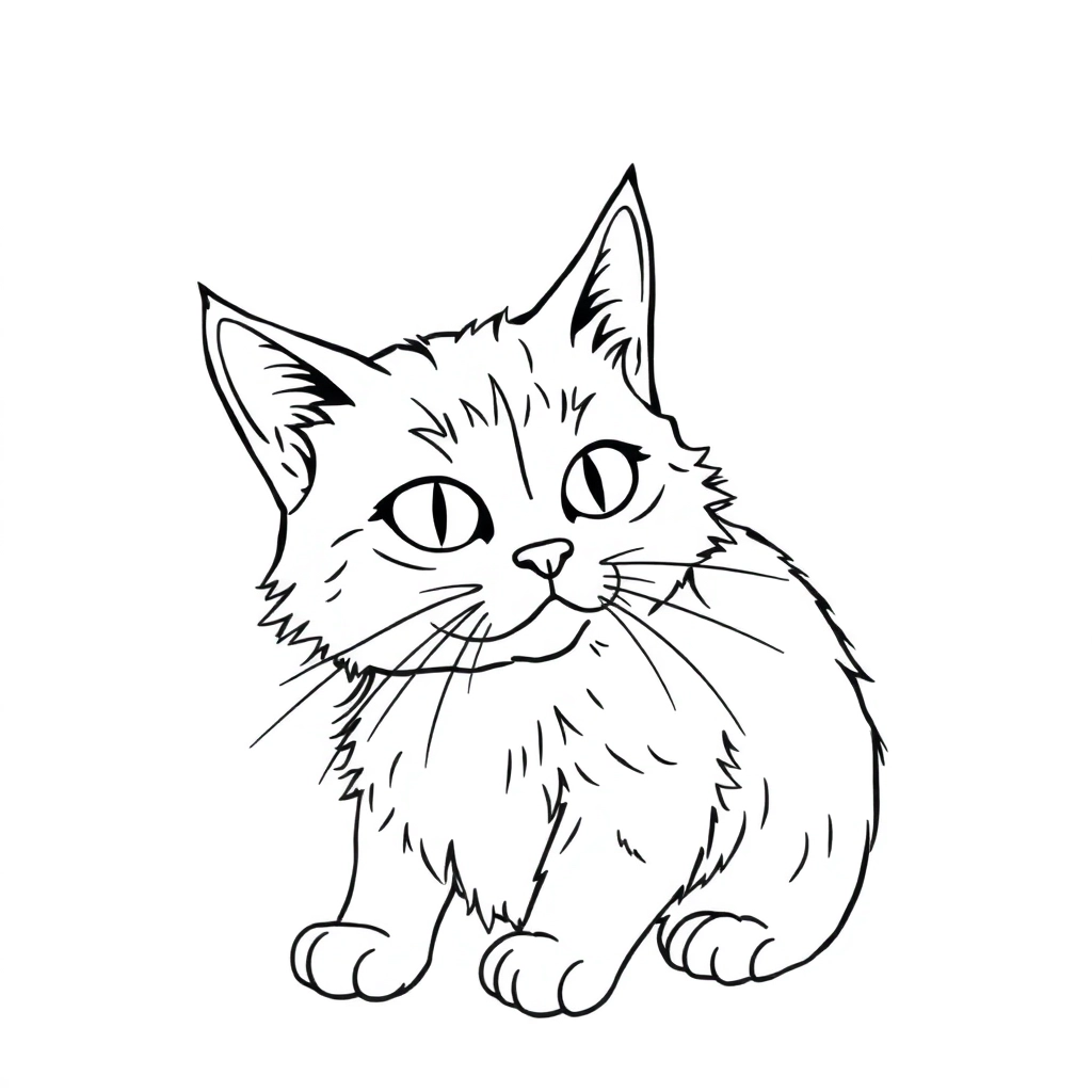薛定谔的猫 Coloring Pages