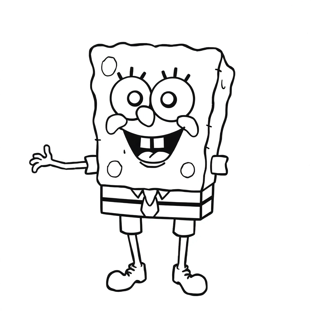 海绵宝宝 Coloring Pages