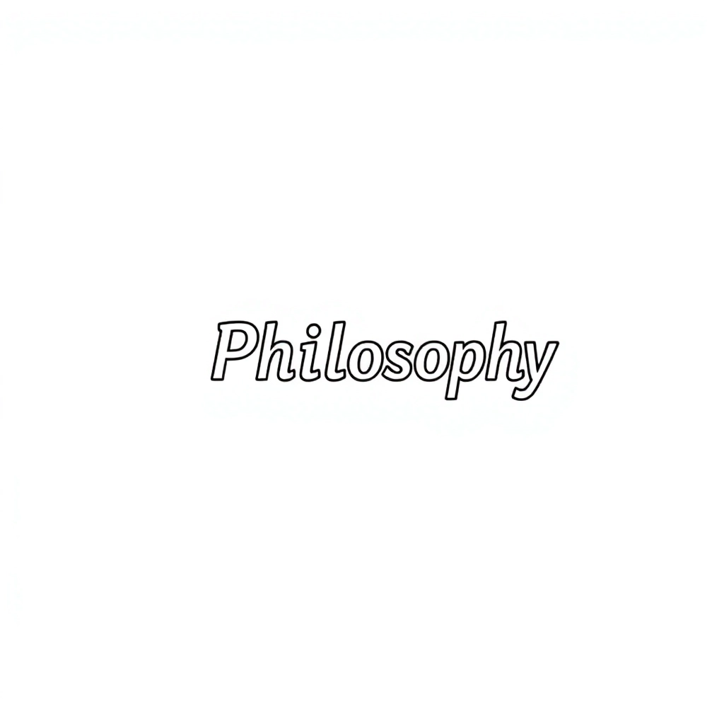 哲学 صفحات التلوين