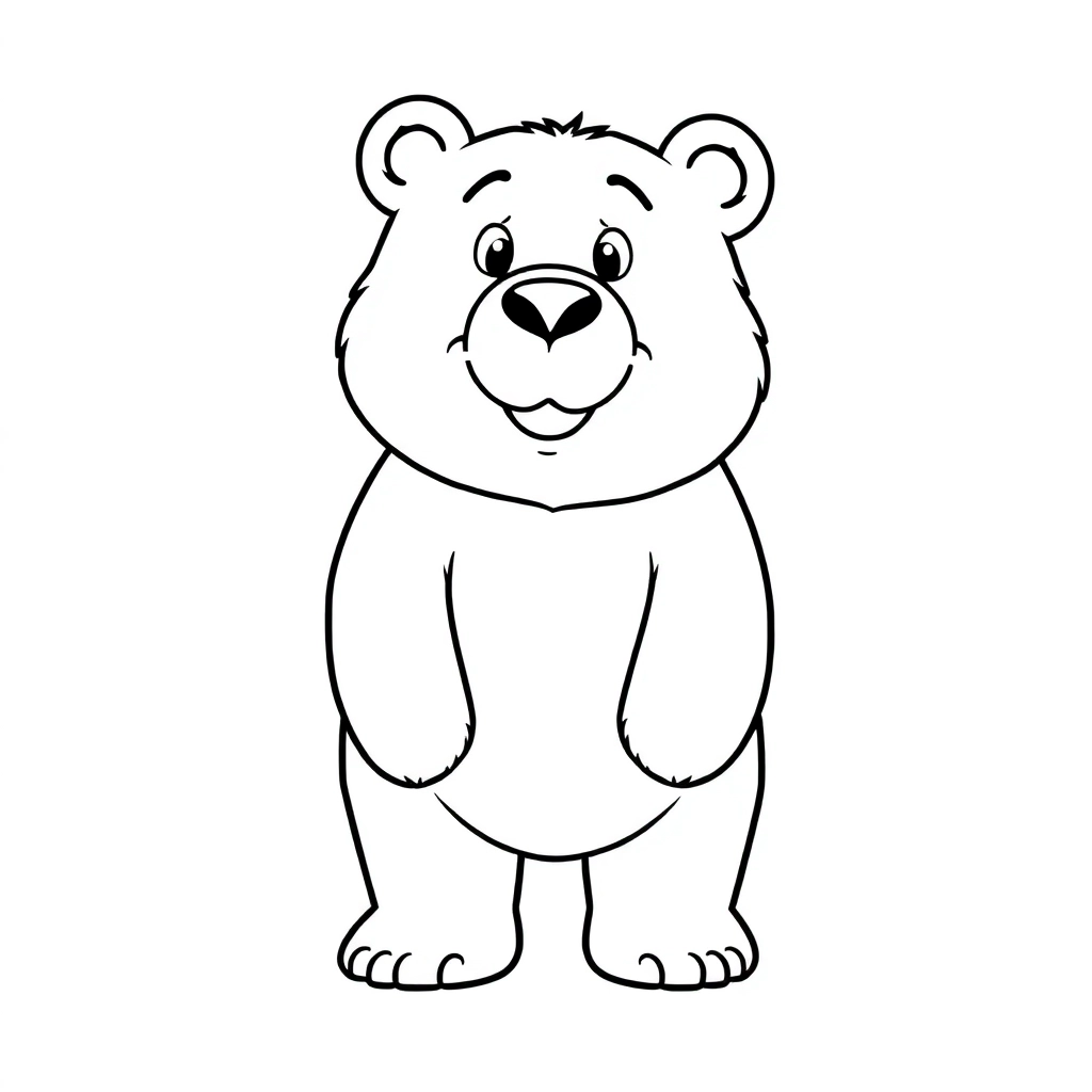 熊大 Páginas para Colorear