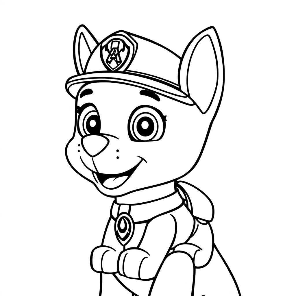 汪汪队每个成员 Coloring Pages