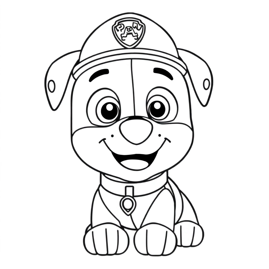 汪汪队毛毛 Coloring Pages