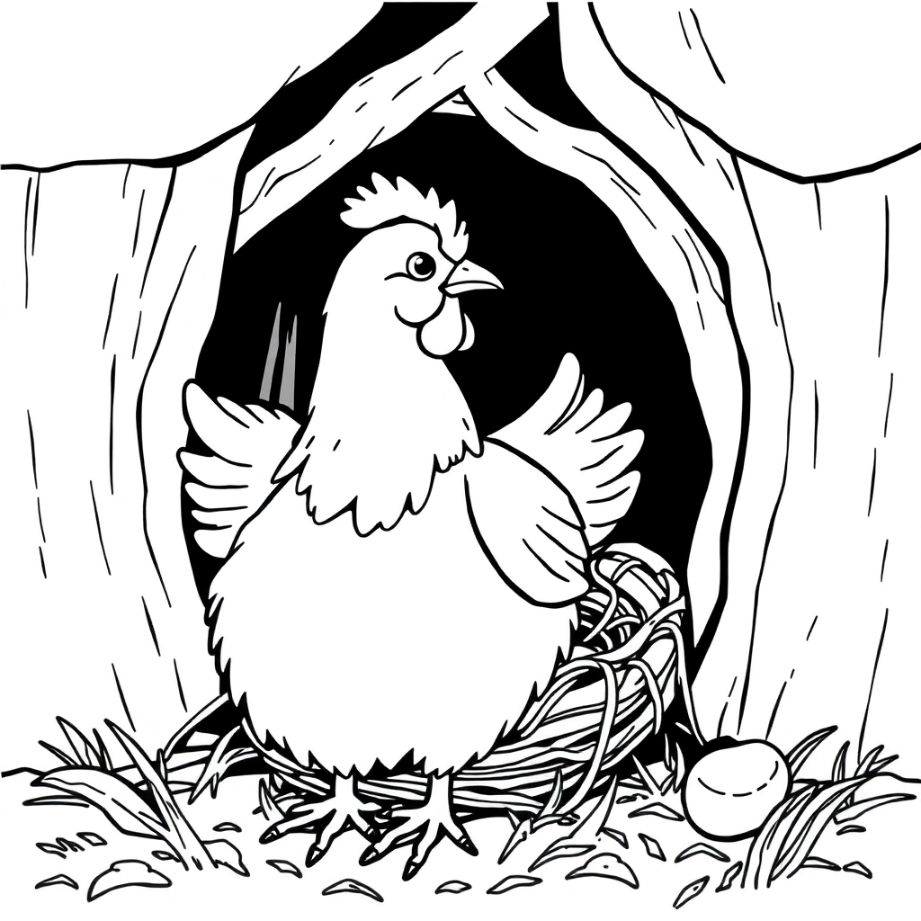 颠覆认知鸡的方向感秒杀鸽子92回巢率惊呆科学家 Coloring Pages