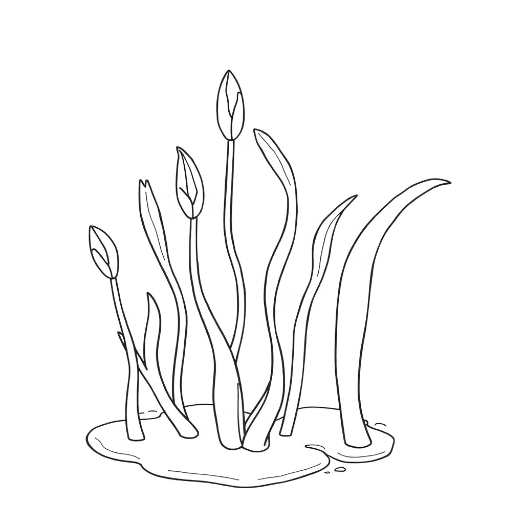 pondweed Coloring Pages