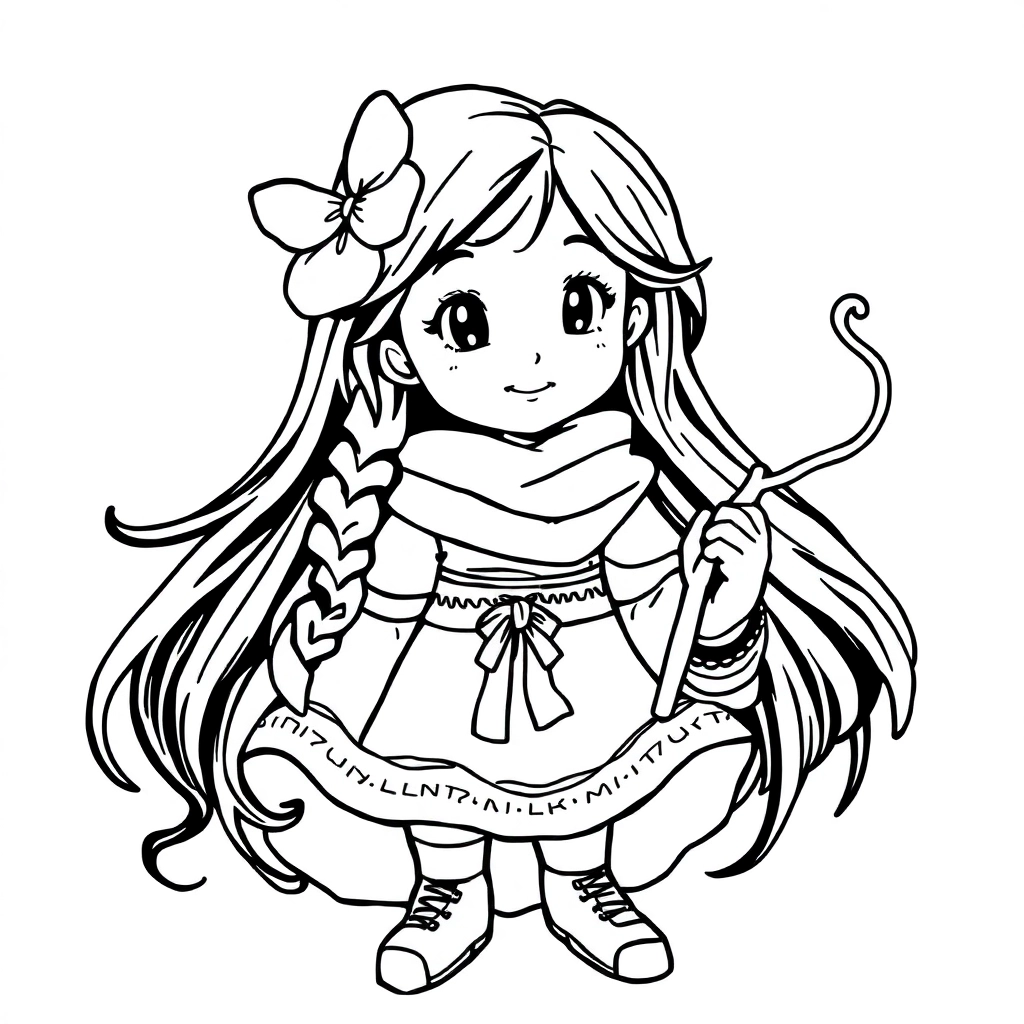 哪吒 Coloring Pages