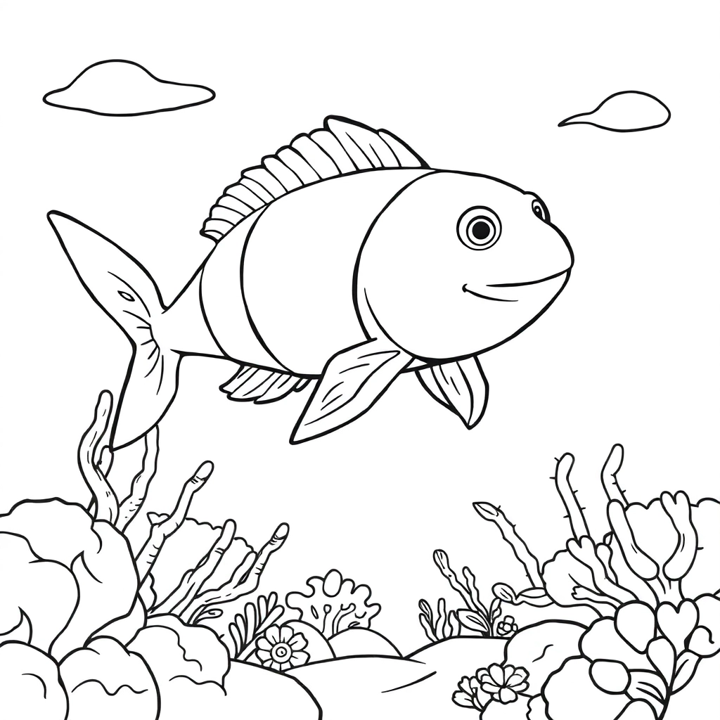 vast ocean Coloring Pages