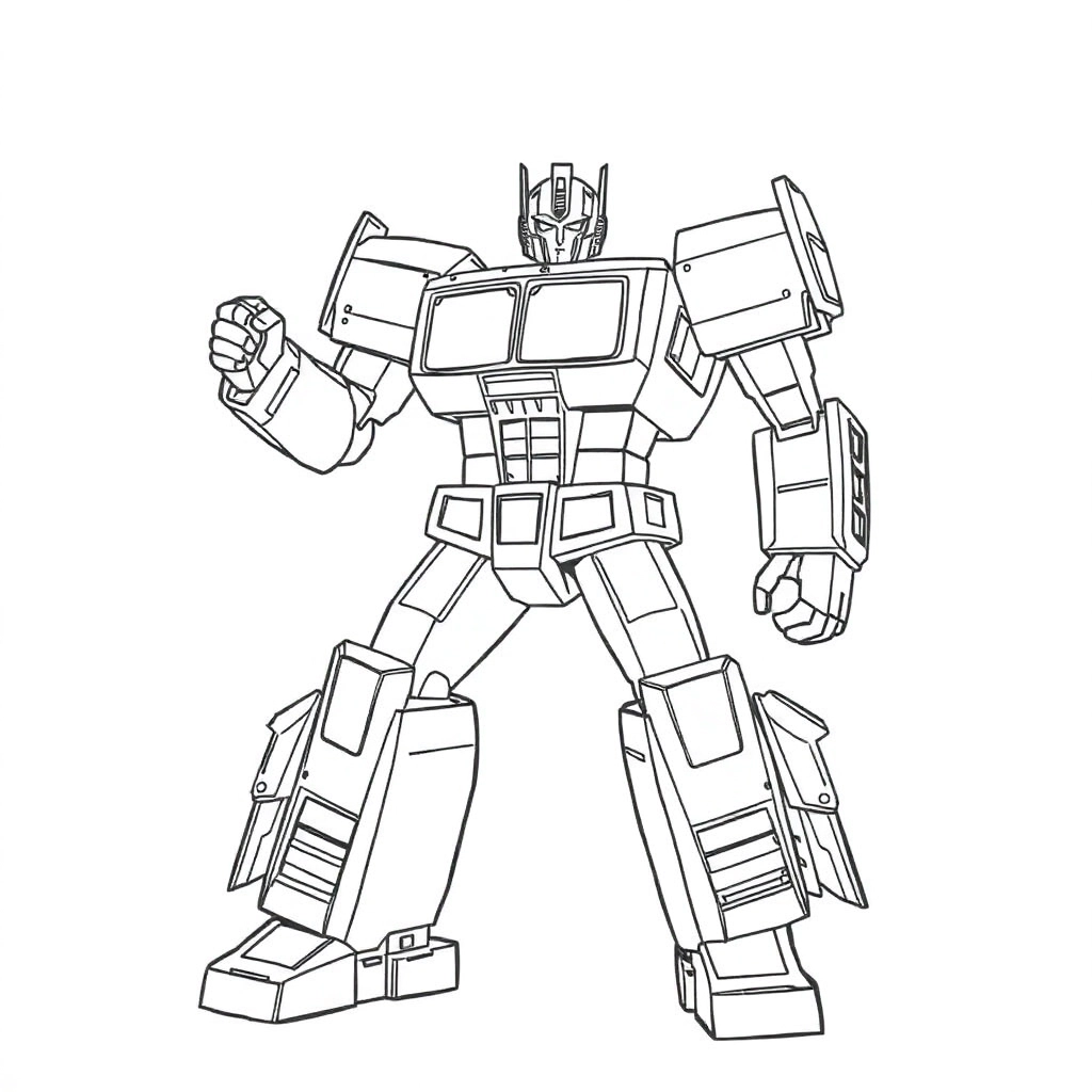 变形金刚 Coloring Pages