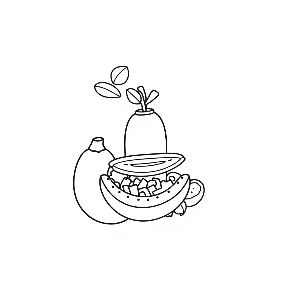 let's celebrate nutrition security for all     Coloring Pages