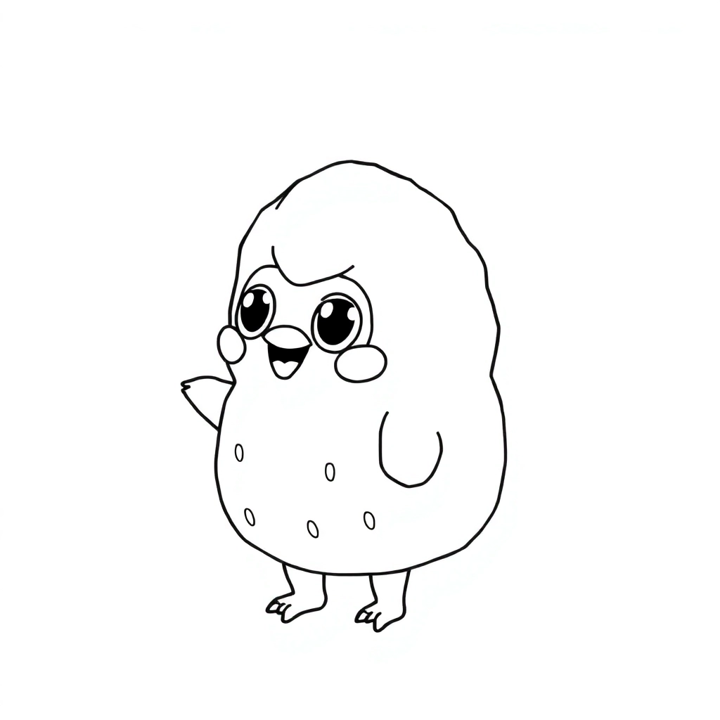 pop mart labubu Coloring Pages