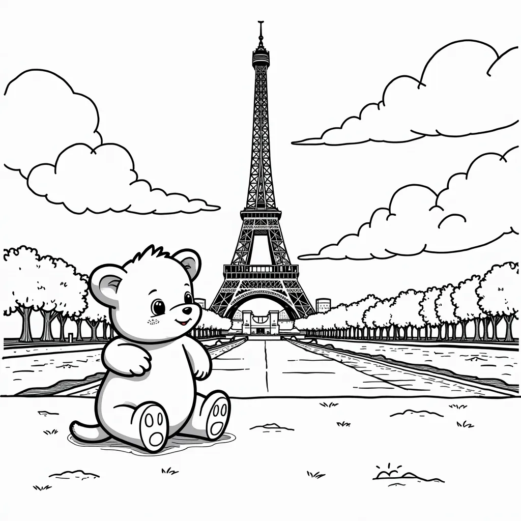 Nigga in Paris coloring pages