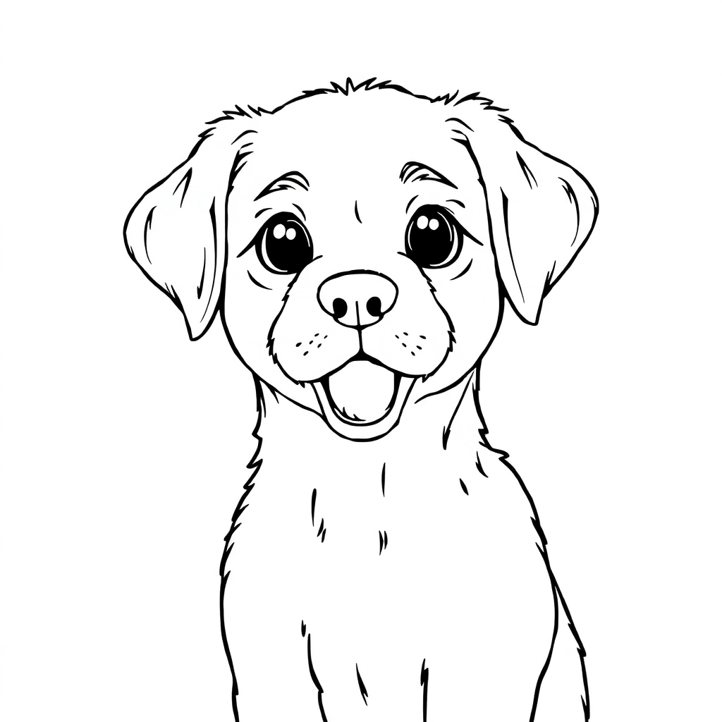 dog Páginas para Colorear