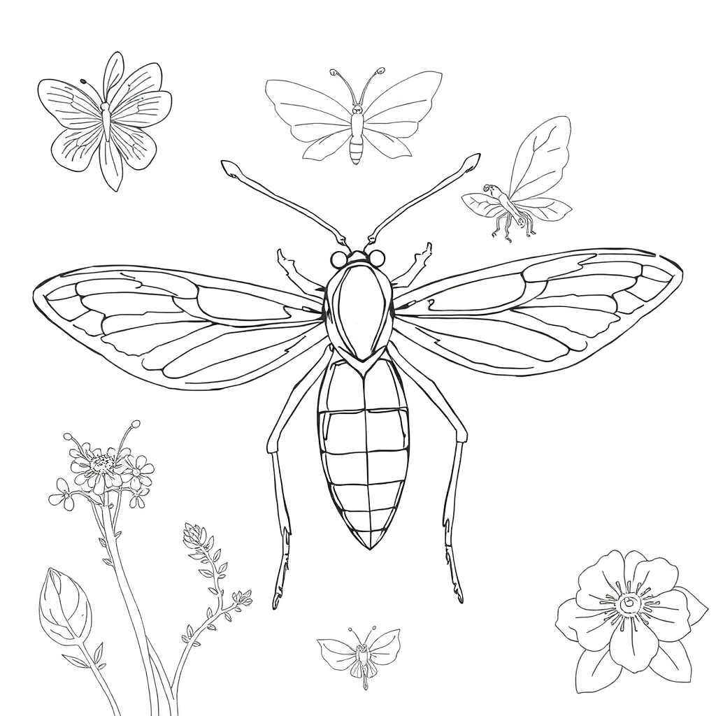 Souvenirs Entomologiques صفحات التلوين
