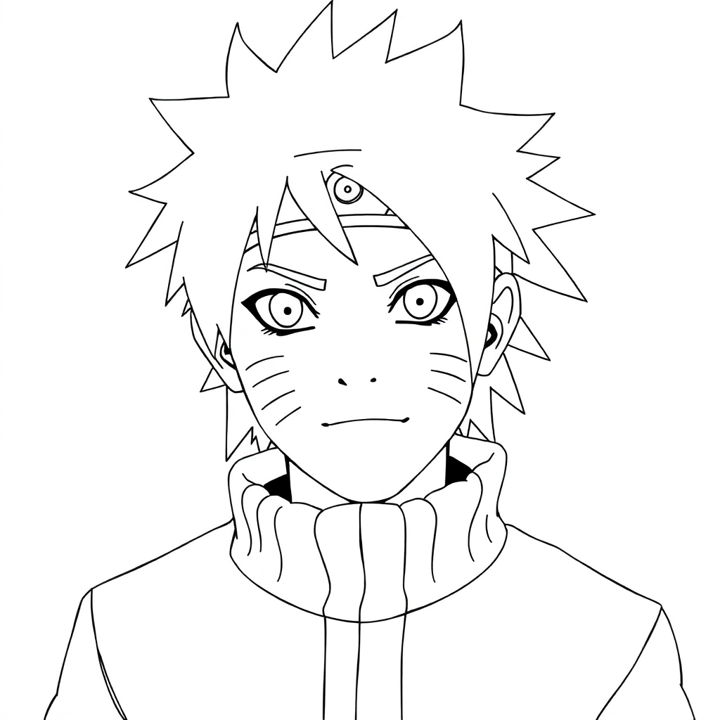 Naruto  صفحات التلوين