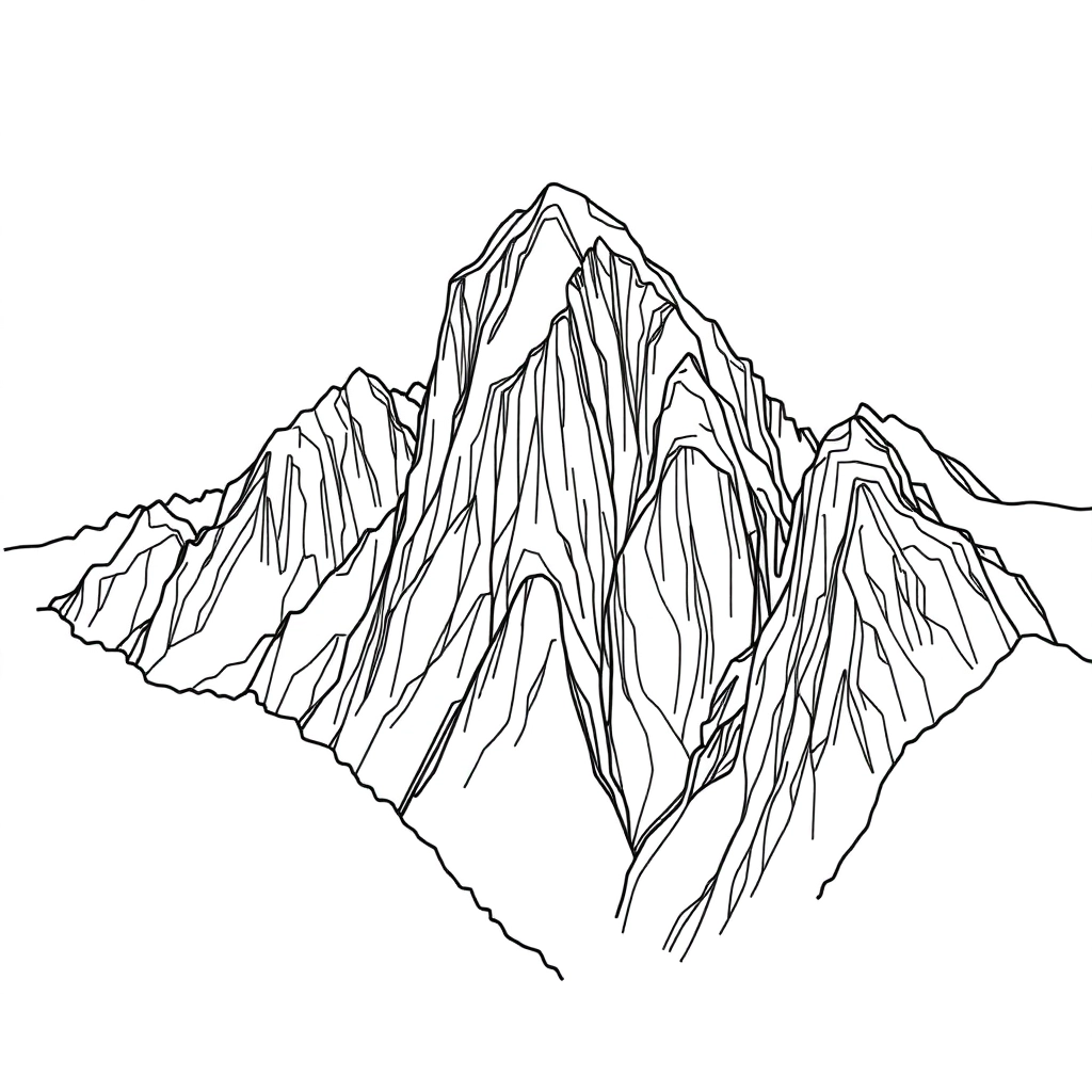 华山 صفحات التلوين