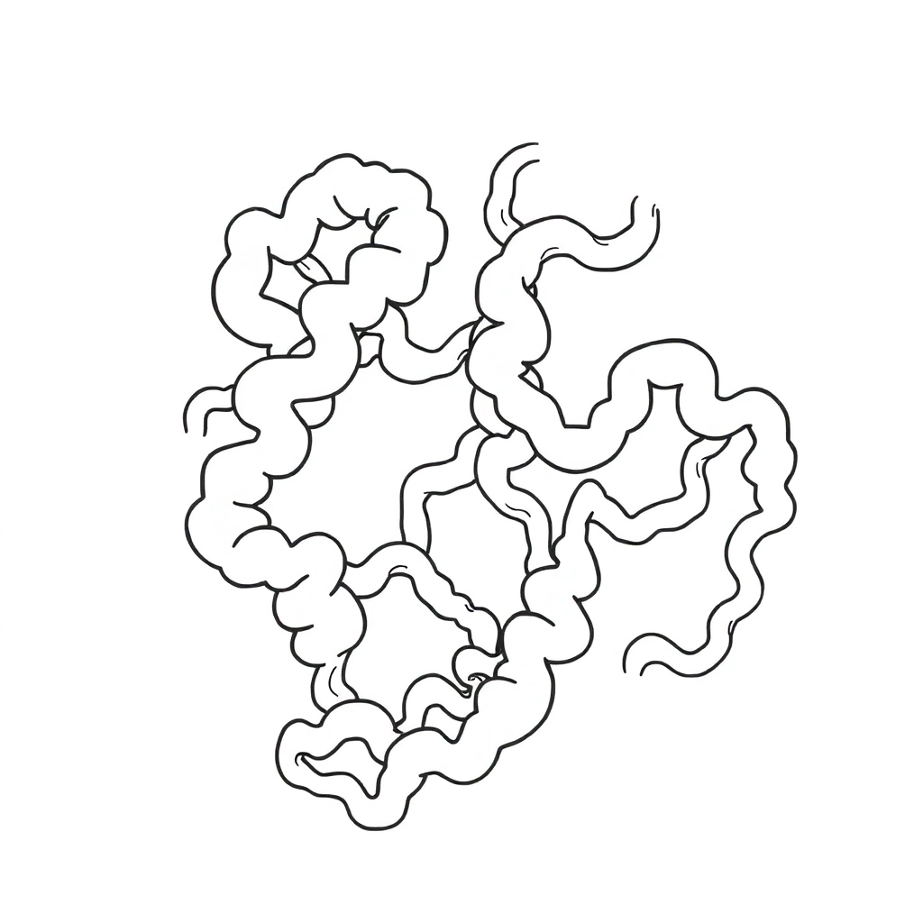 Protein structure Páginas para Colorear