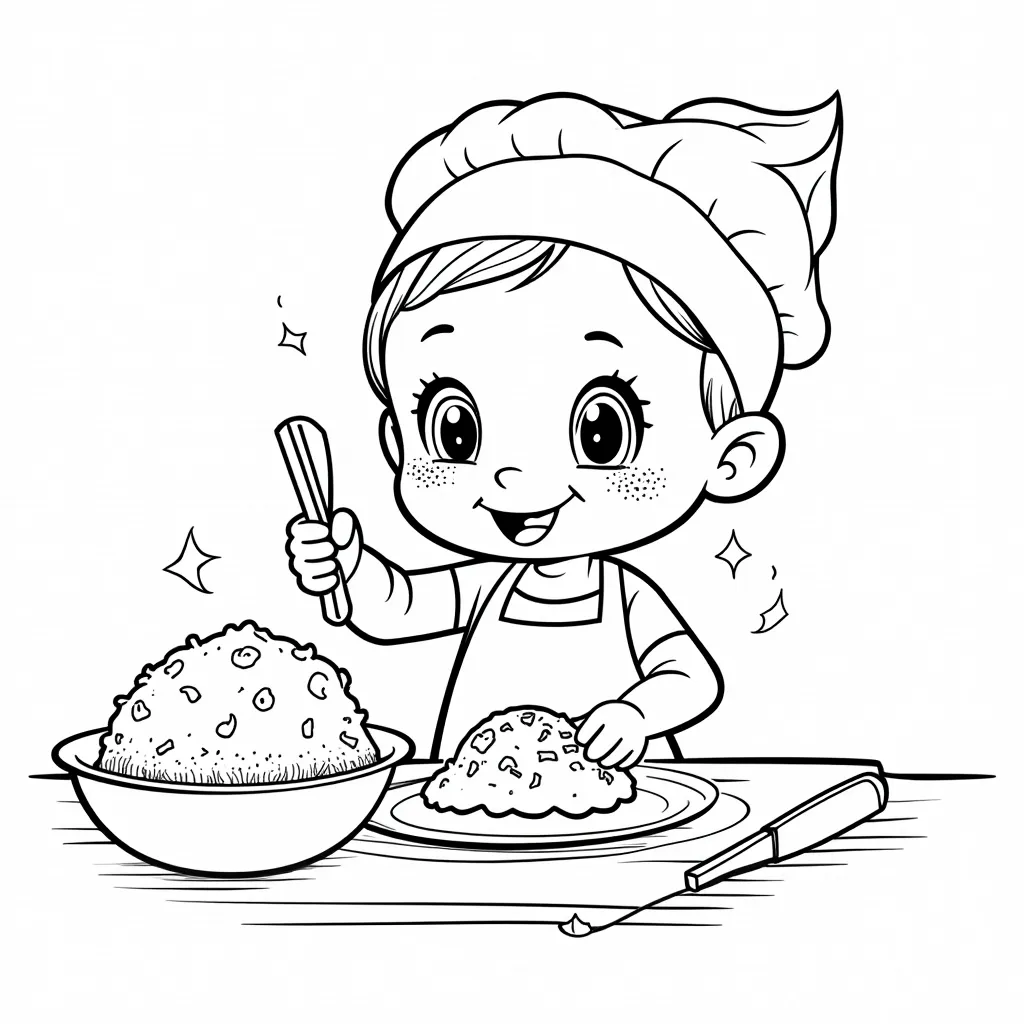 roki Kitchen coloring pages