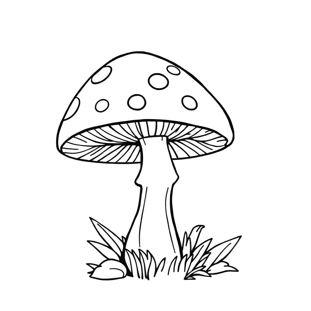 Fungal microorganism Páginas para Colorear