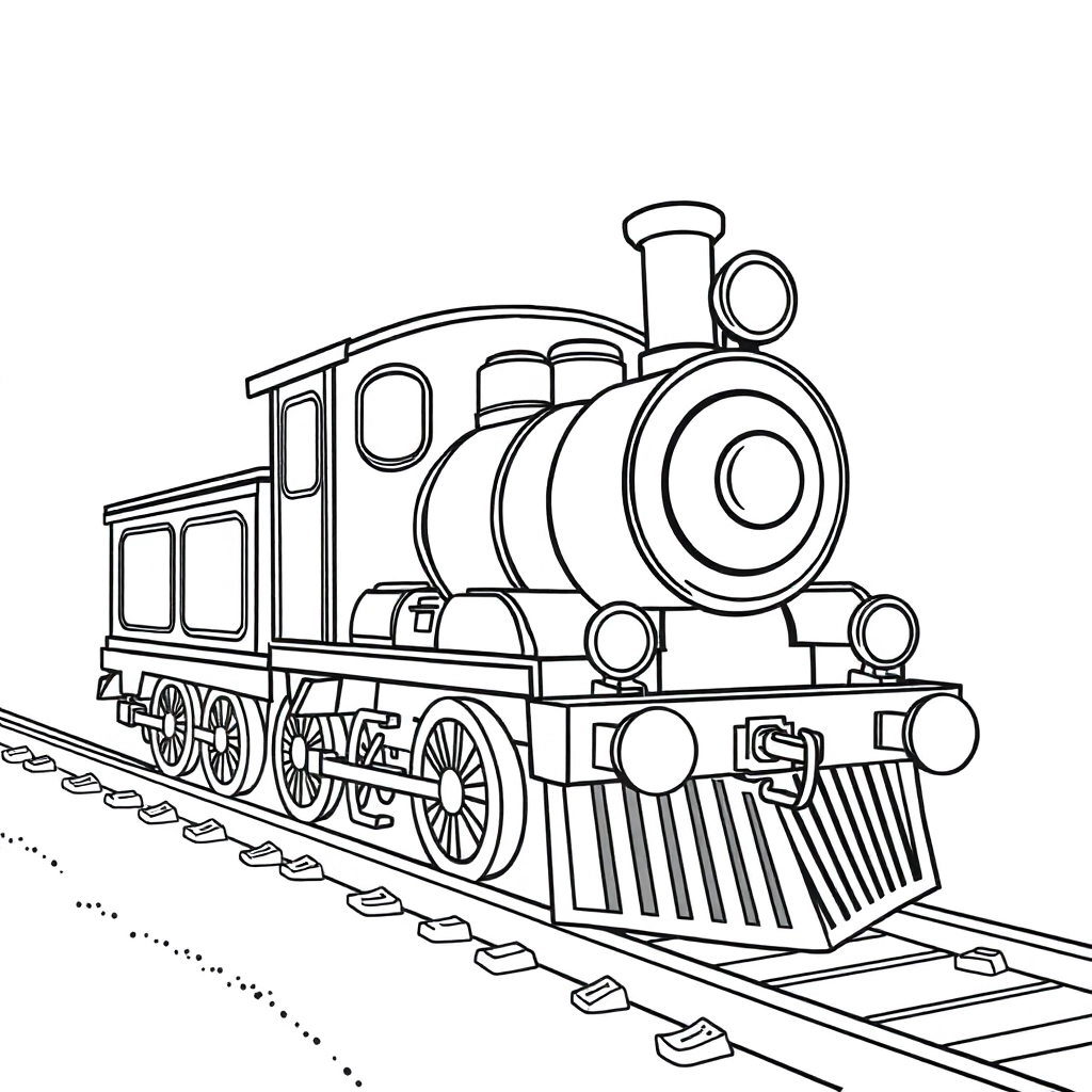train صفحات التلوين