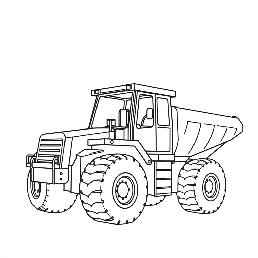 工程车 Páginas para Colorear