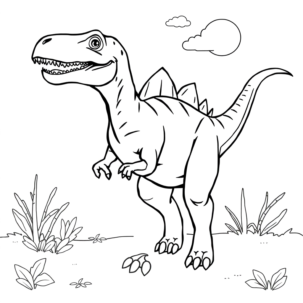 dinosaur Coloring Pages