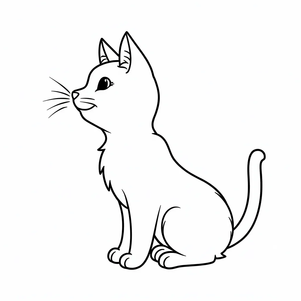 cat coloring pages