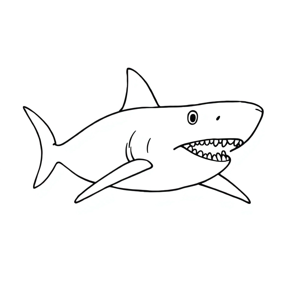 shark Coloring Pages