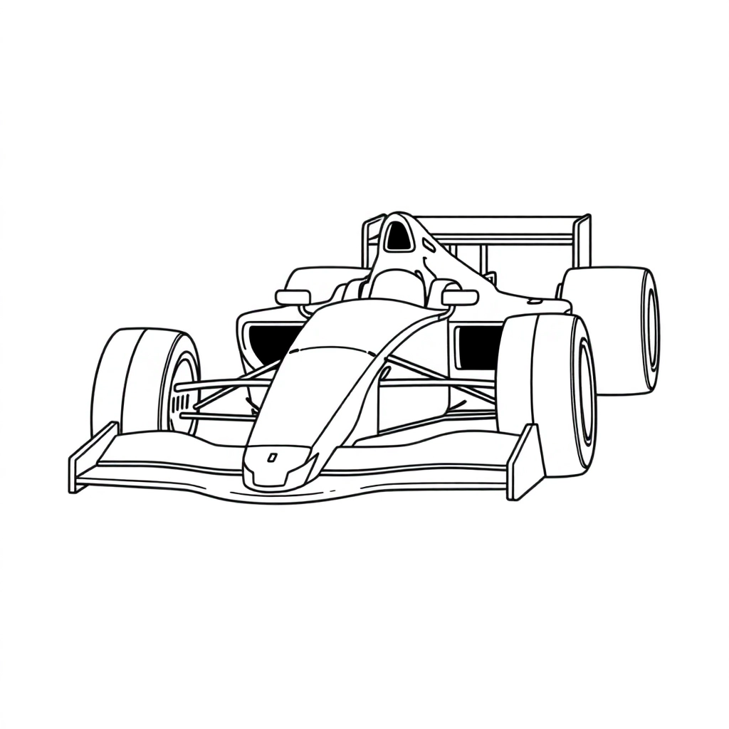 F1赛车 صفحات التلوين