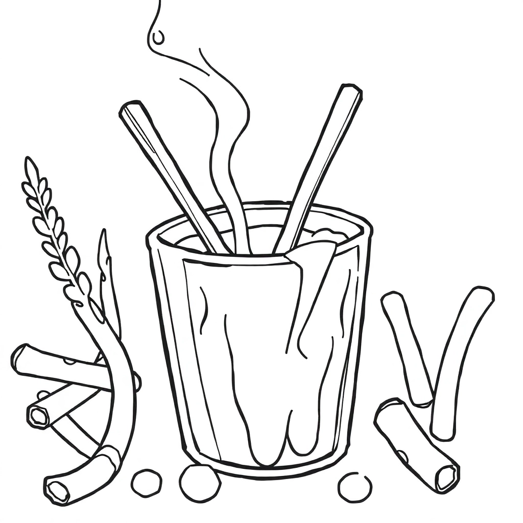 Stirrer Coloring Pages